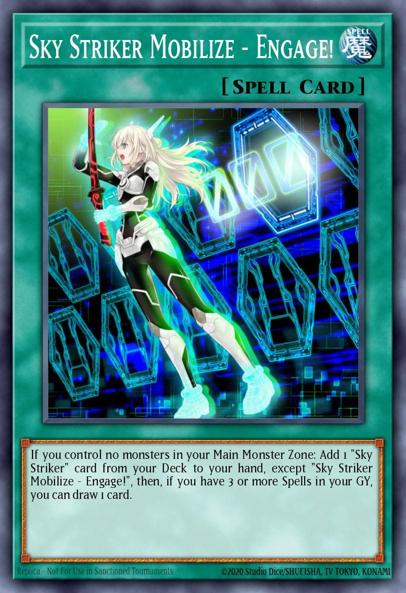 Sky Striker Mobilize - Engage! card art