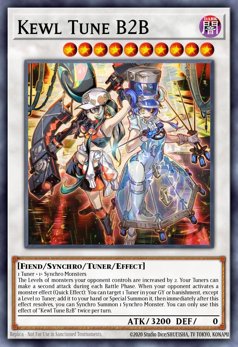 Kewl Tune B2B card art